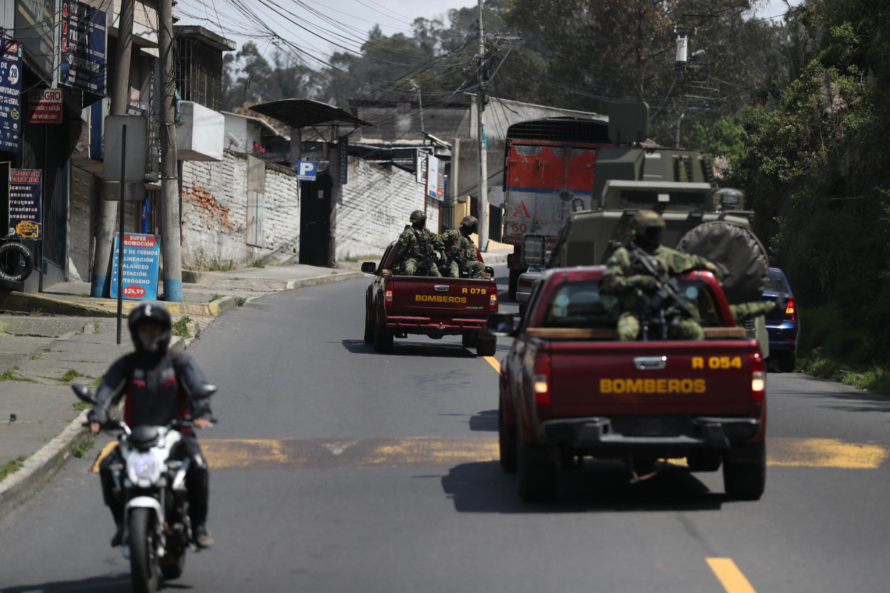 Violencia en Ecuador. Foto: EFE