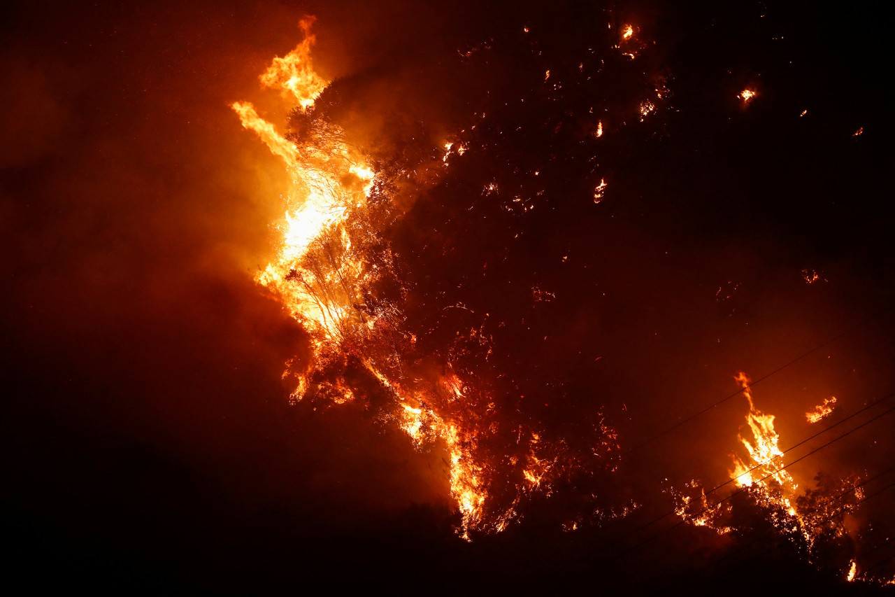 Incendios en Chile. Video: Reuters.