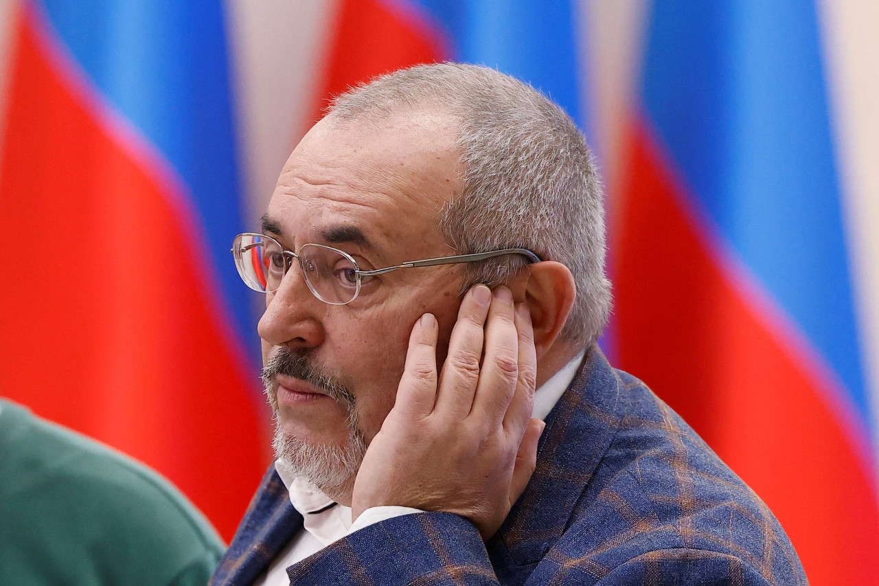 Boris Nadezhdin, candidato opositor excluido. Foto: Reuters.