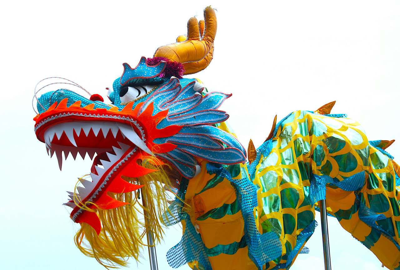 Dragón chino. Foto: Unsplash