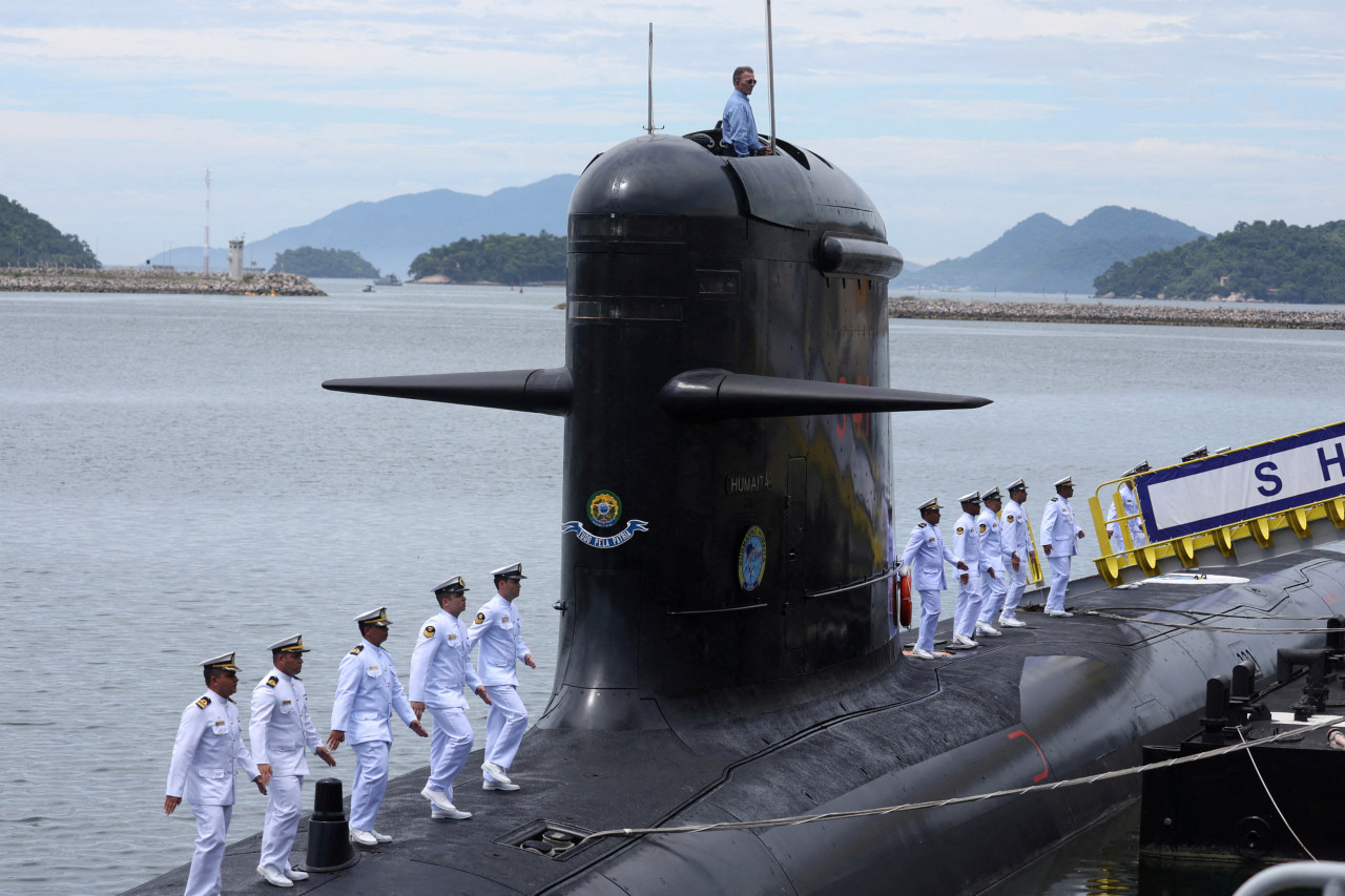 Armada de Brasil recibe el segundo submarino clase Scorpene. Reuters