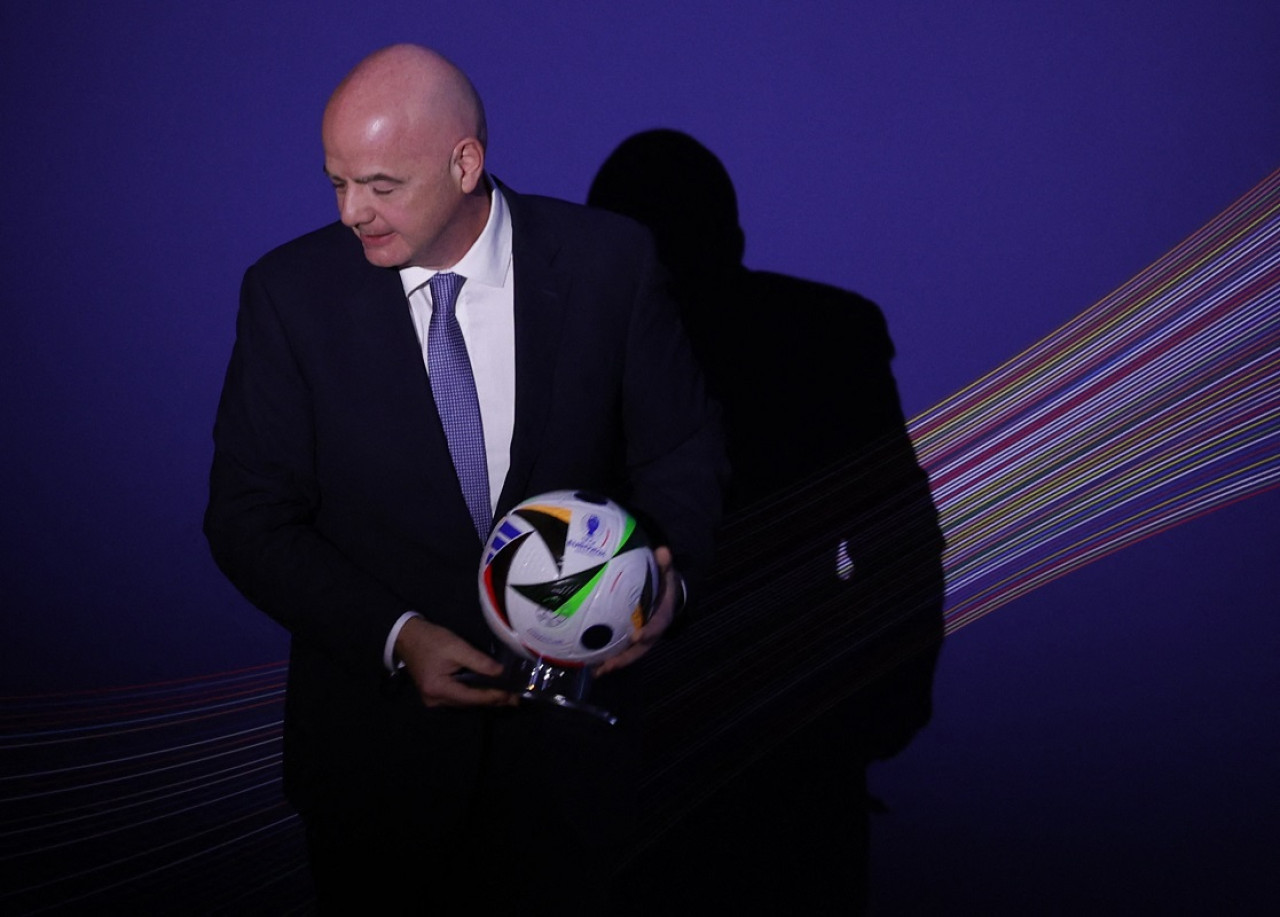 Gianni Infantino, presidente de la FIFA. Foto: Reuters.
