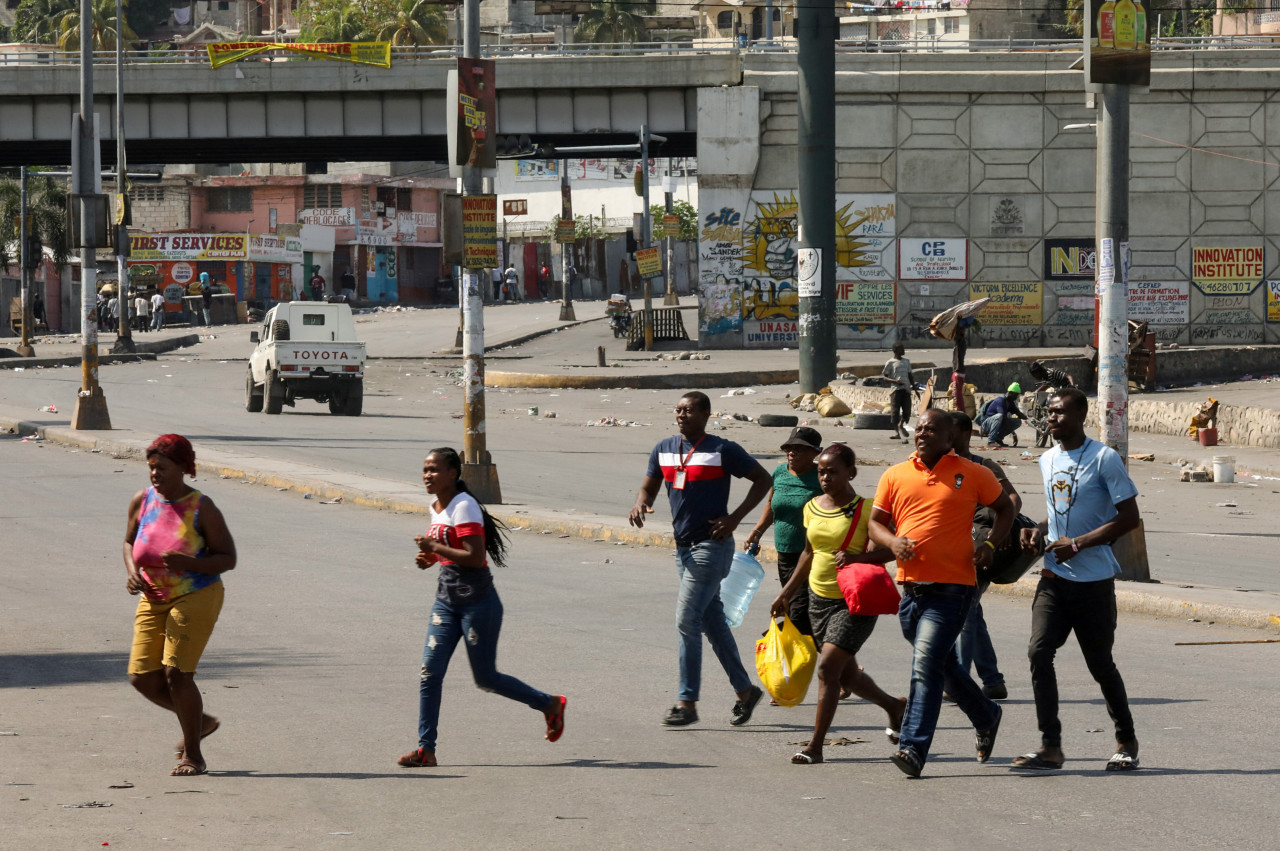 Estado de emergencia en Haití. Foto: REUTERS.