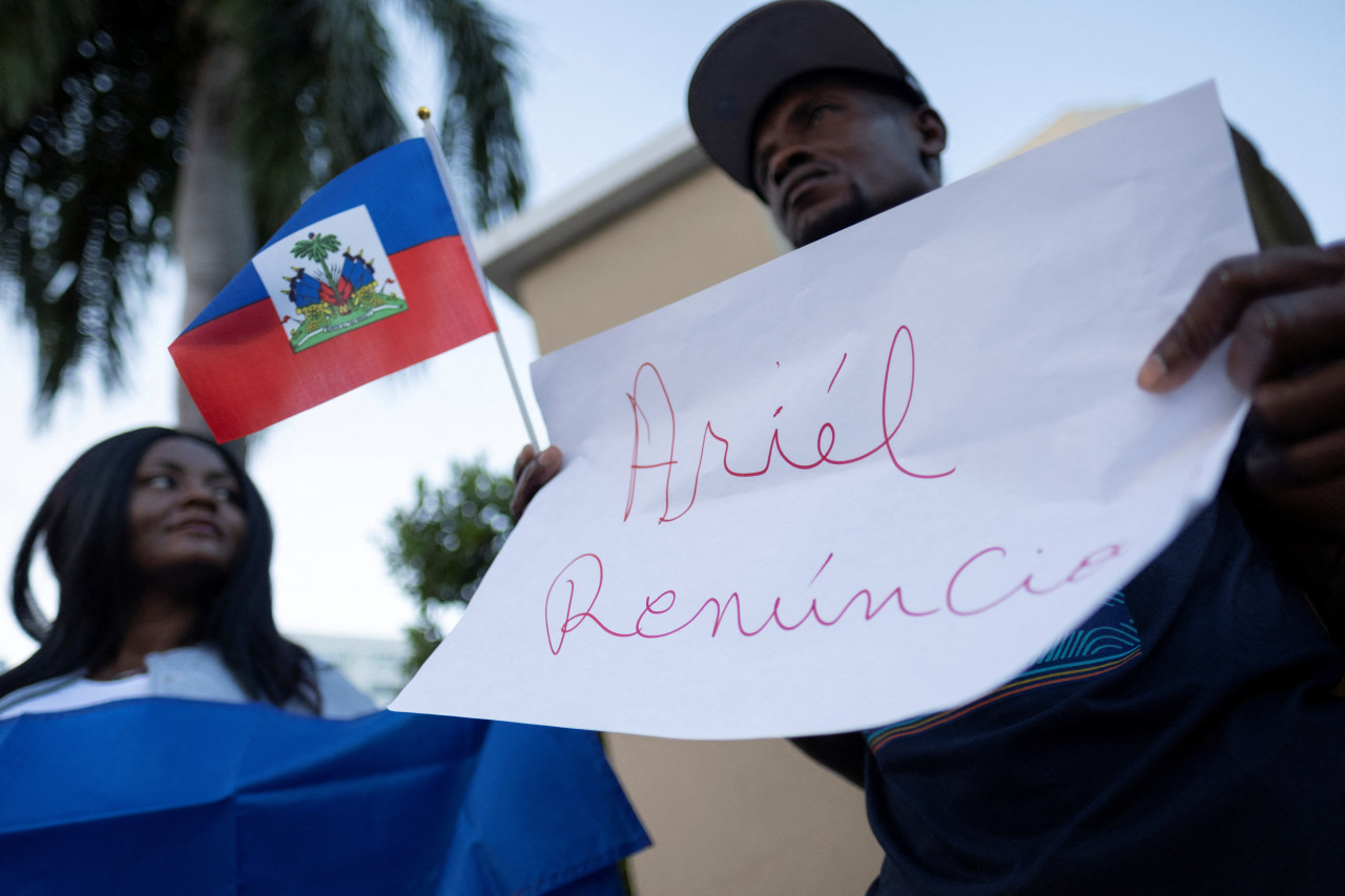 Estado de emergencia en Haití. Foto: REUTERS.
