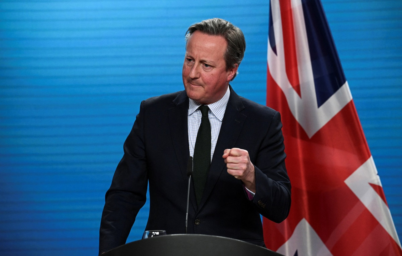 David Cameron, ministro de Exteriores de Gran Bretaña. Foto: Reuters.