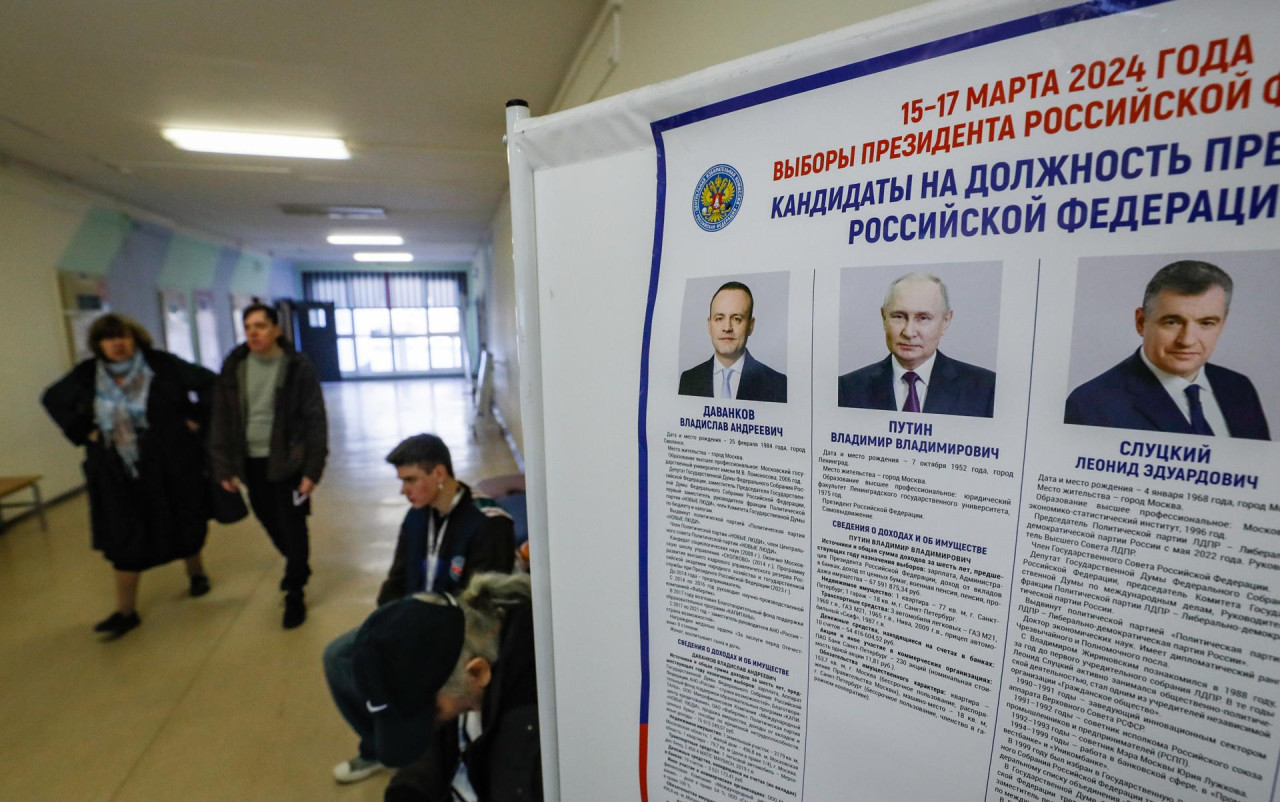Elecciones en Rusia. Foto: EFE.