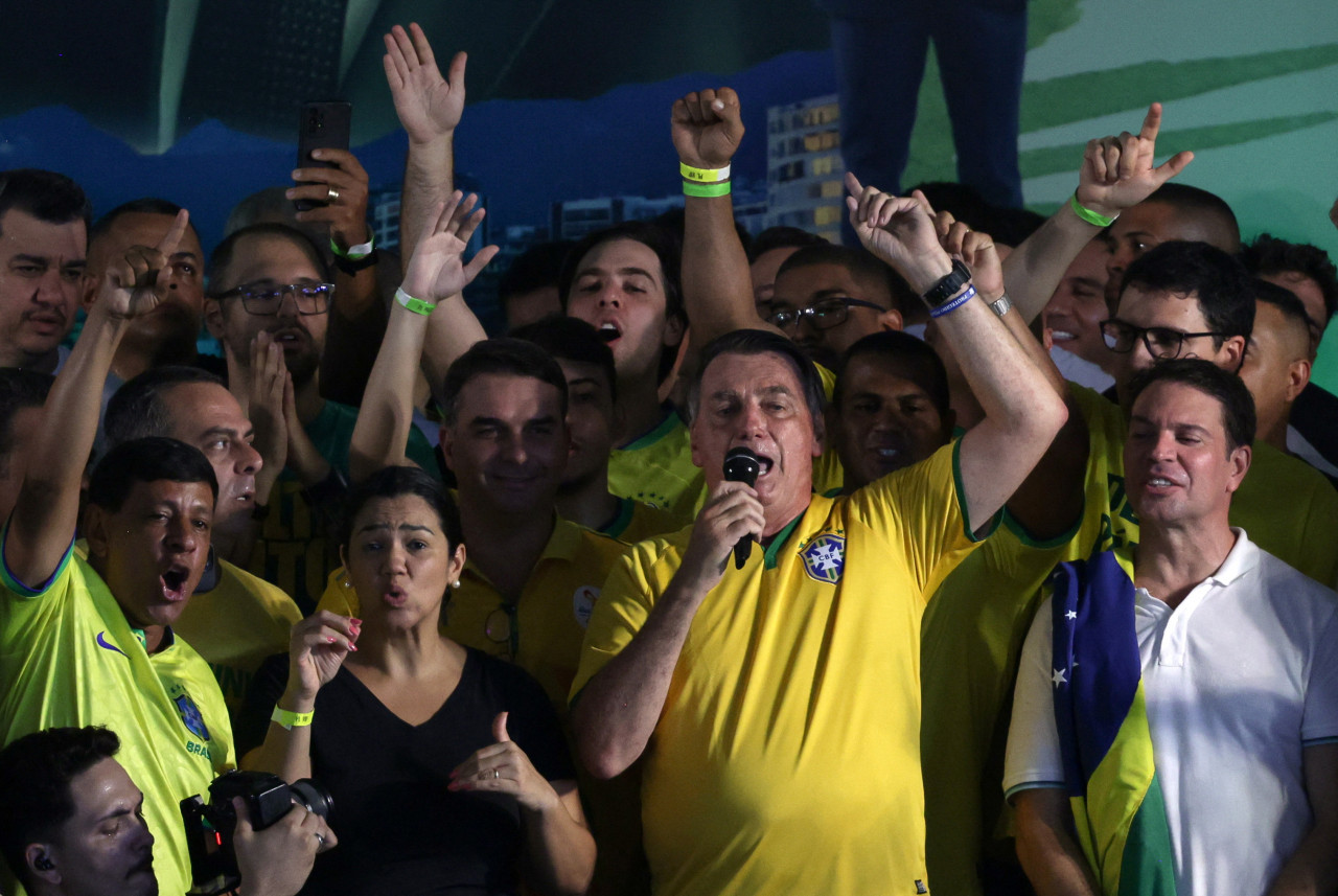 Jair Bolsonaro, expresidente de Brasil. Foto: Reuters.