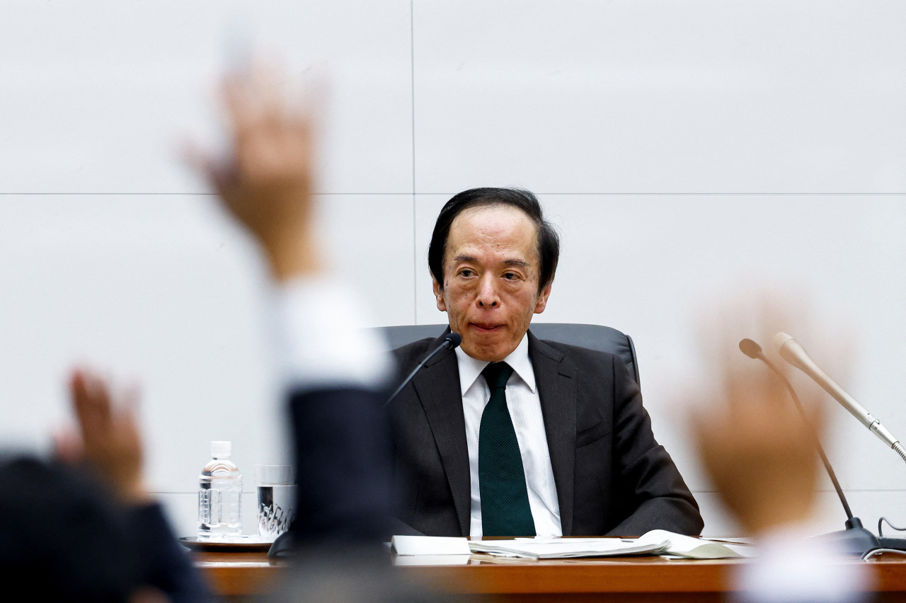 El gobernador del Banco de Japón, Kazuo Ueda. Foto: Reuters.