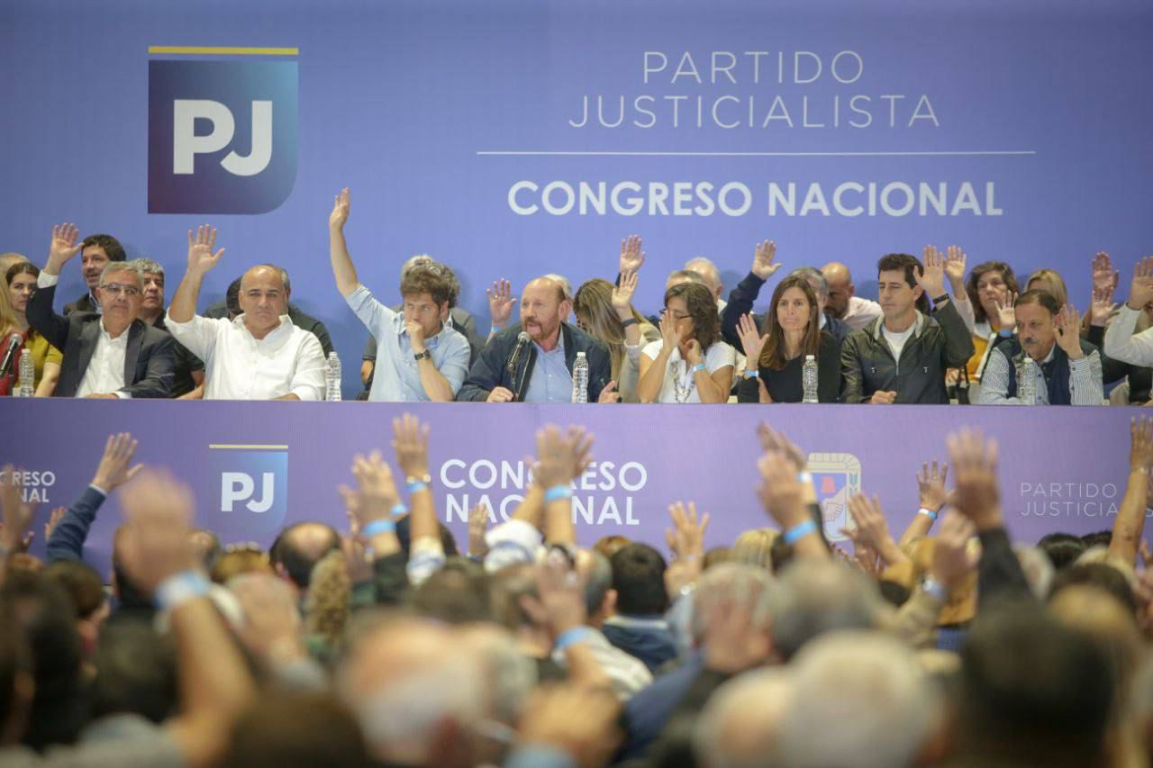 Congreso del PJ.