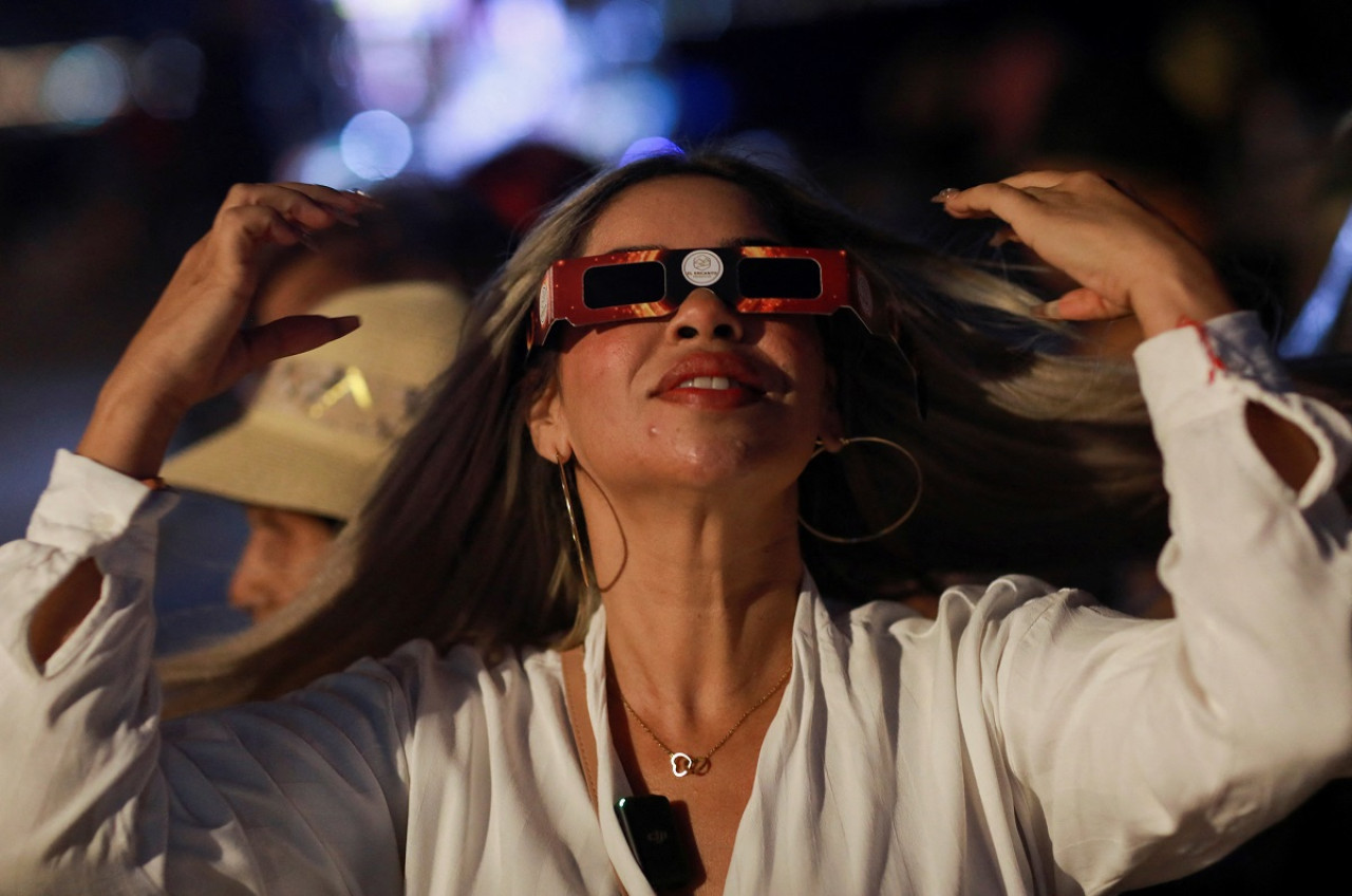 Gafas para el Gran Eclipse Americano. Foto: Reuters.