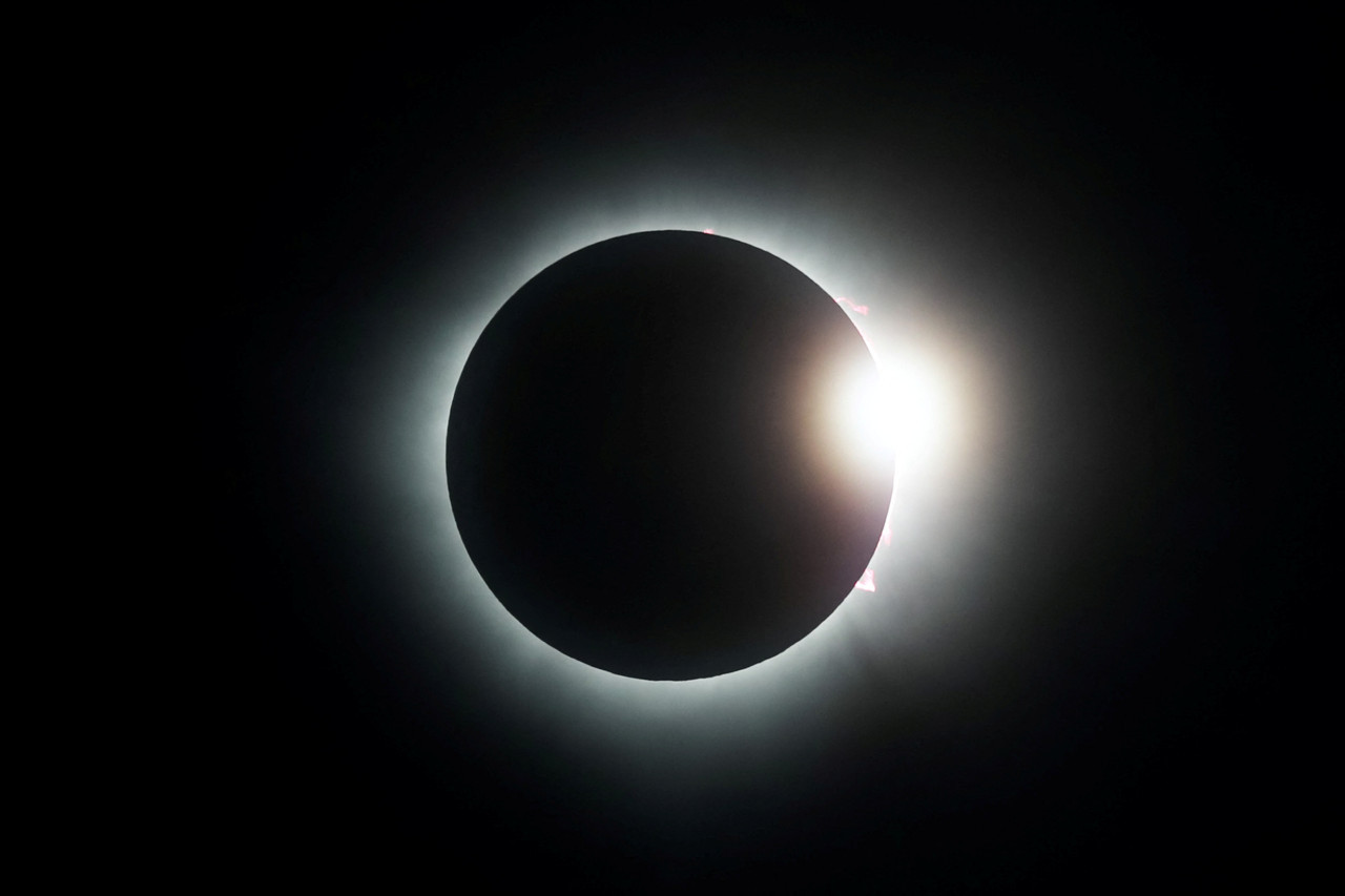 Eclipse solar total. Foto: Reuters.