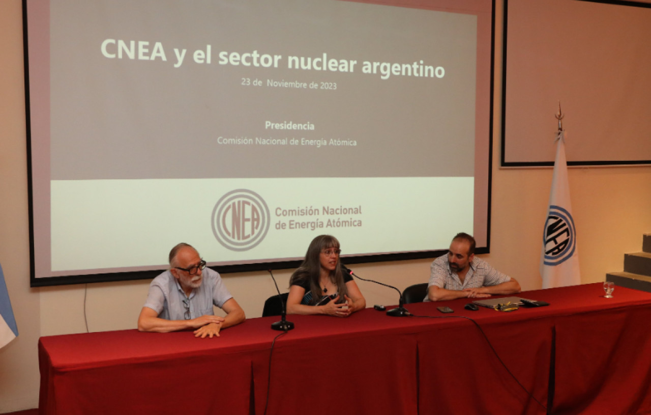 Comisión Nacional de Energía Atómica. Foto: X @CNEA_Arg