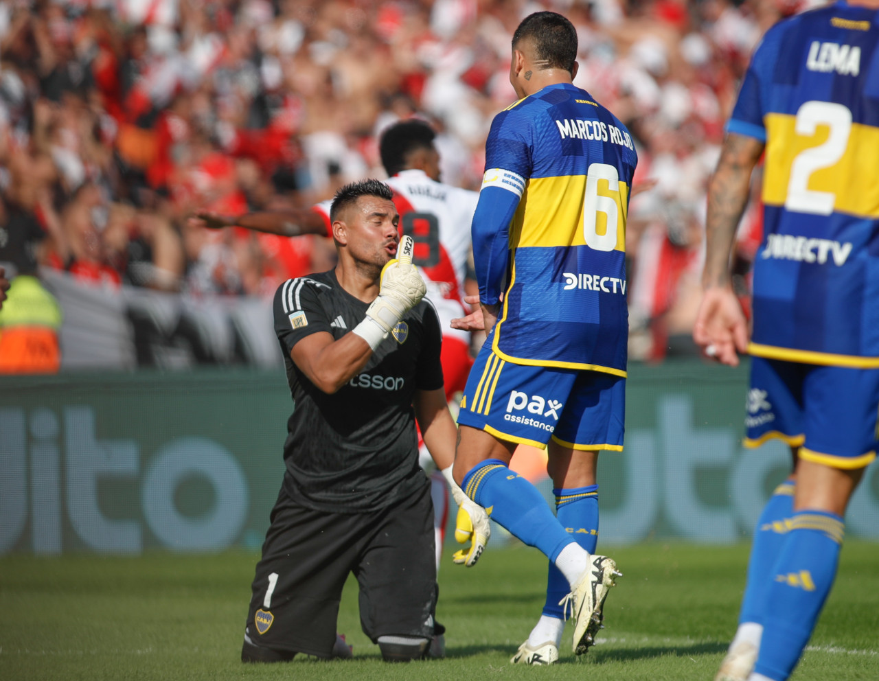 Sergio Romero; River vs Boca, Copa de la Liga. Foto: NA