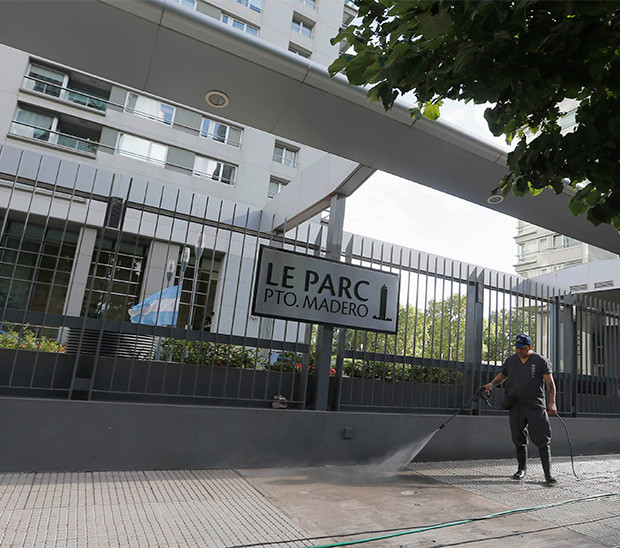 Caso Nisman - Torres Le Parc (Reuters)