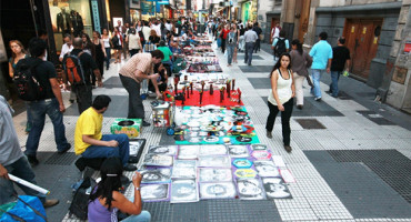 Aumentó un 252% interanual la venta ilegal callejera en la Ciudad