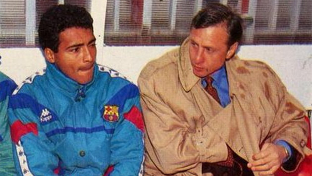 Romario y Cruyff