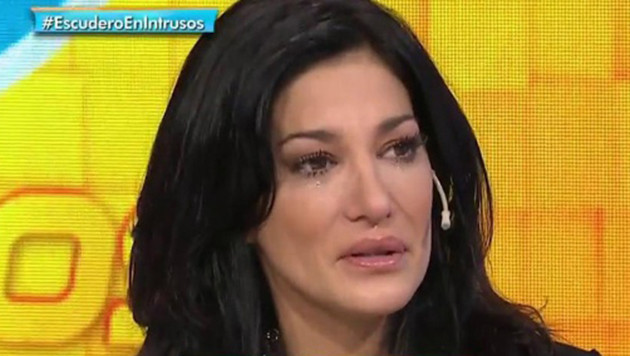Silvina Escudero lloró en tv