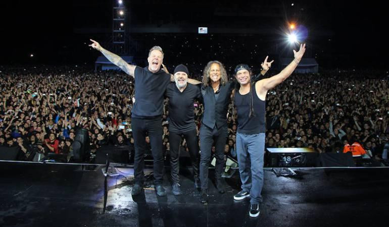 Metallica recibe el Premio Nobel de la Música