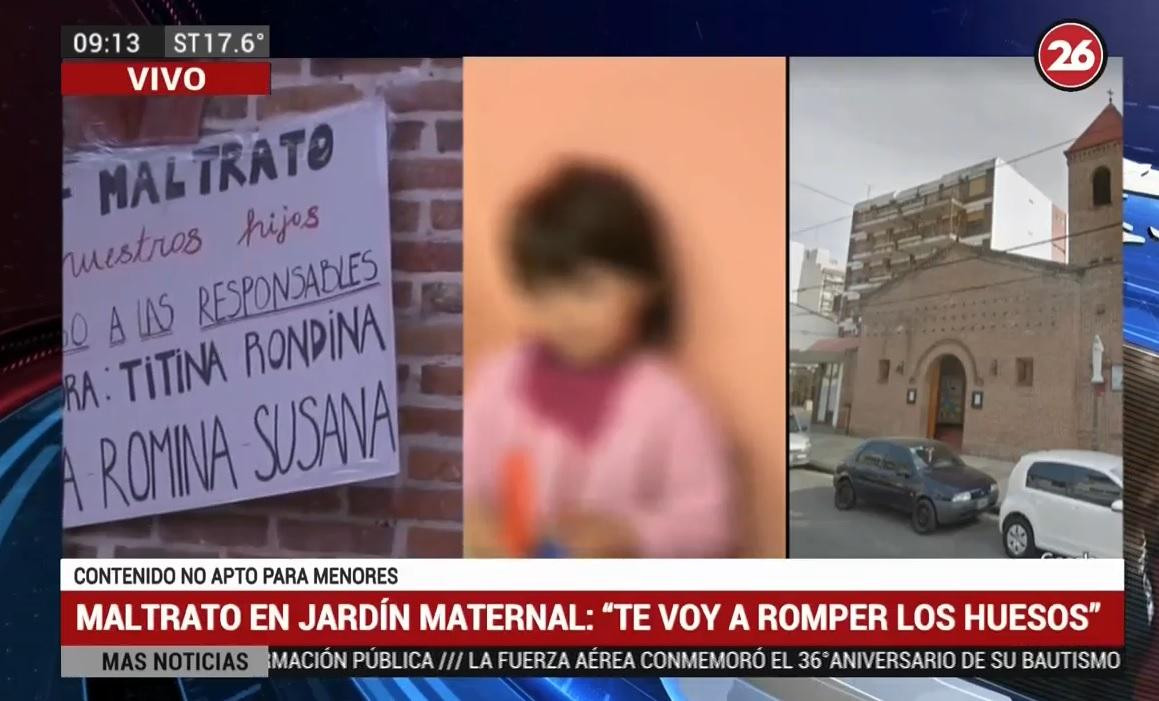 Horror en Jardín de Infante de Avellaneda - amenazaban a niños