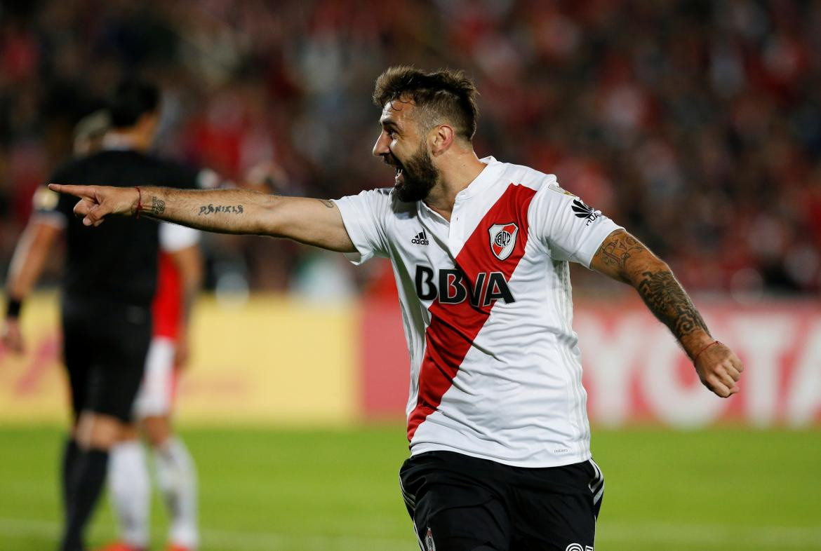 Independiente Santa Fe vs. River - Copa Libertadores, Lucas Pratto, Reuters