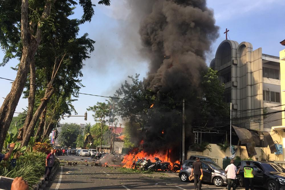 Atentado en Indonesia - Ataque suicida (Reuters)