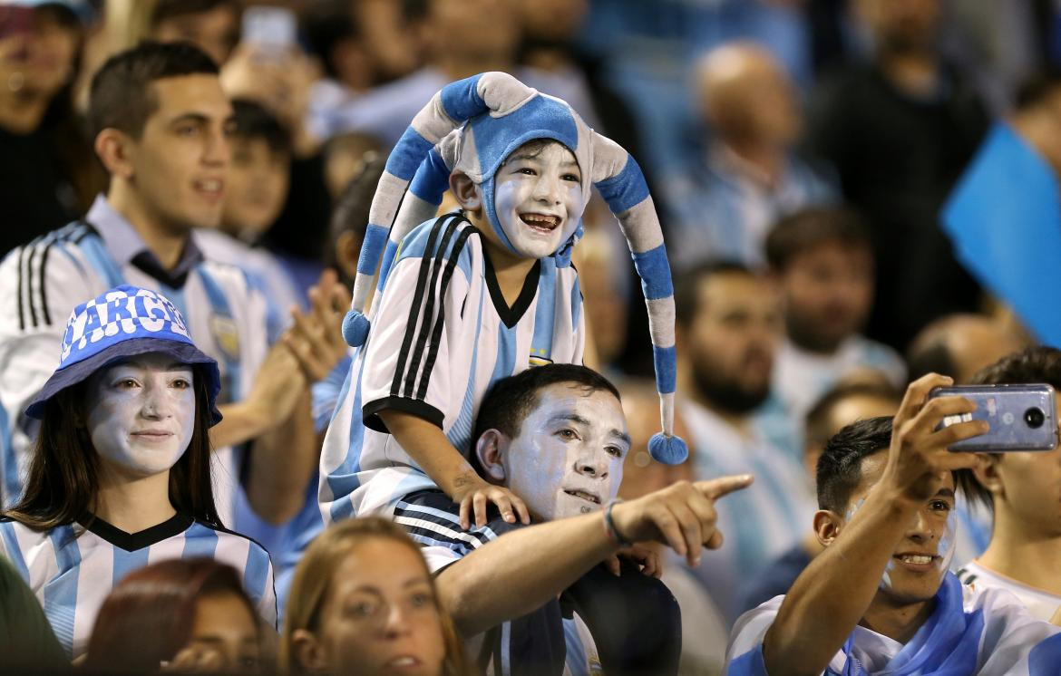 Argentina vs. Haití, hinchada, rumbo al Mundial Rusia 2018, Reuters