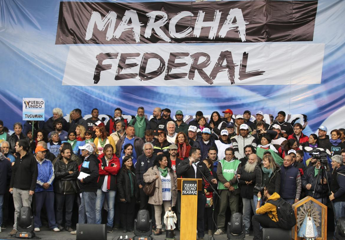 Marcha Federal en Plaza de Mayo, NA