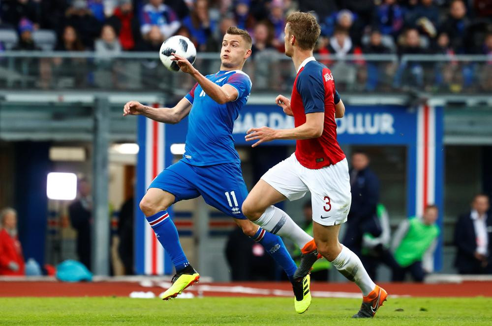 Islandia vs. Noruega - Mundial Rusia 2018 -  Fútbol  (Reuters)