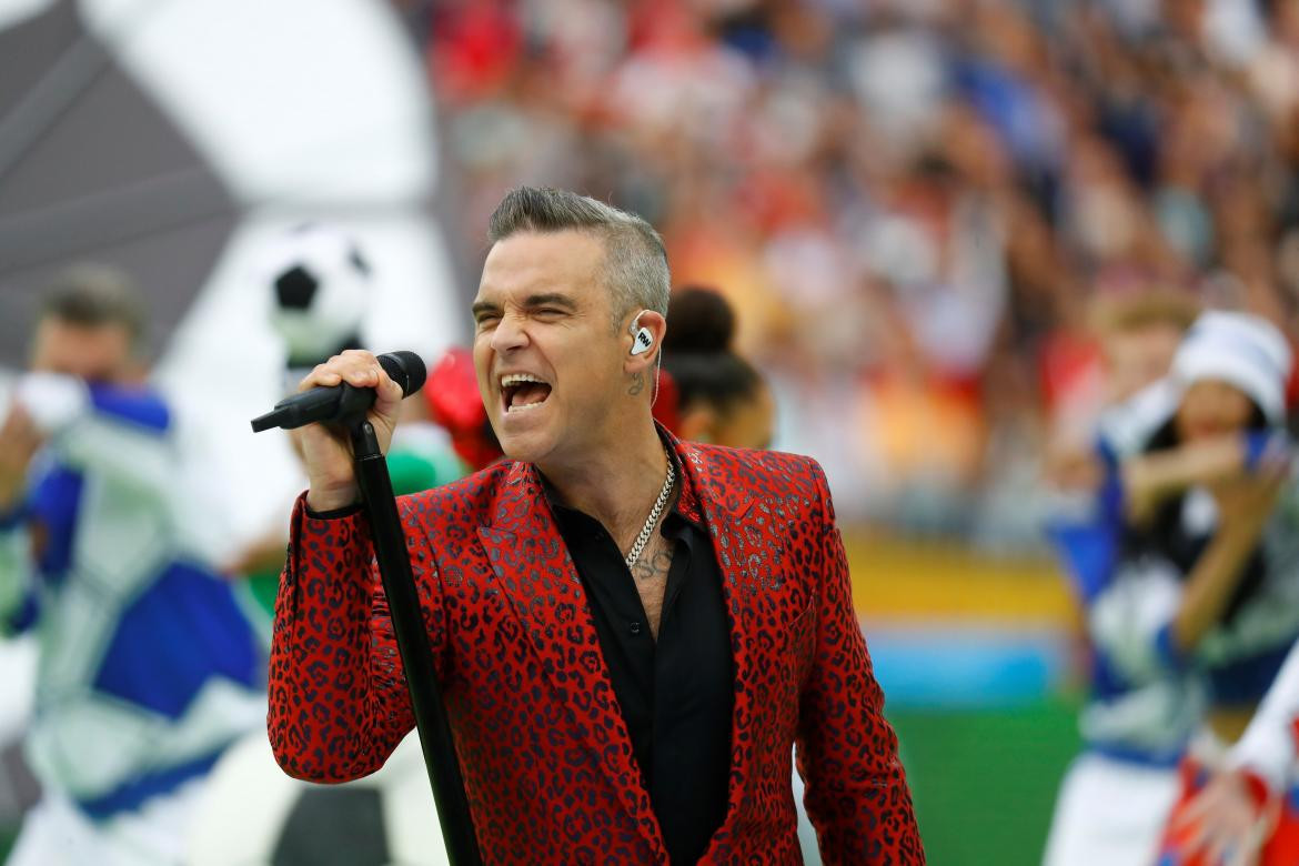 Mundial Rusia 2018 apertura Robbie Williams