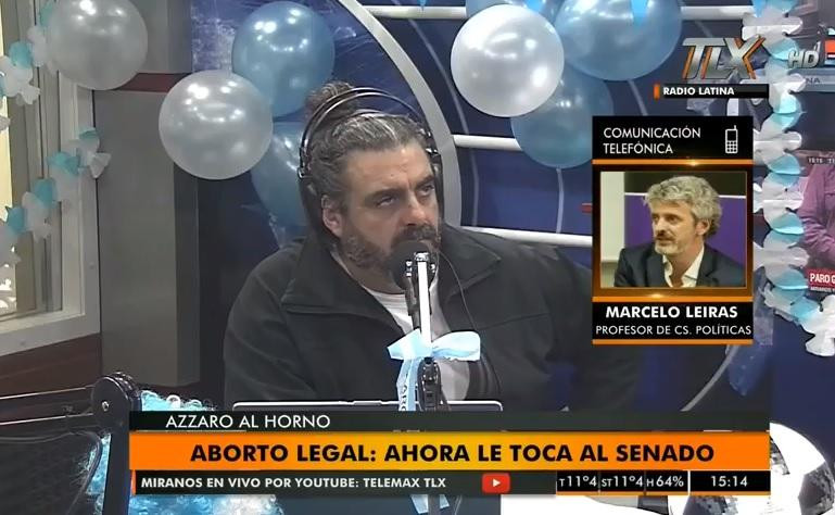 Marcelo Leiras - media sanción aborto legal