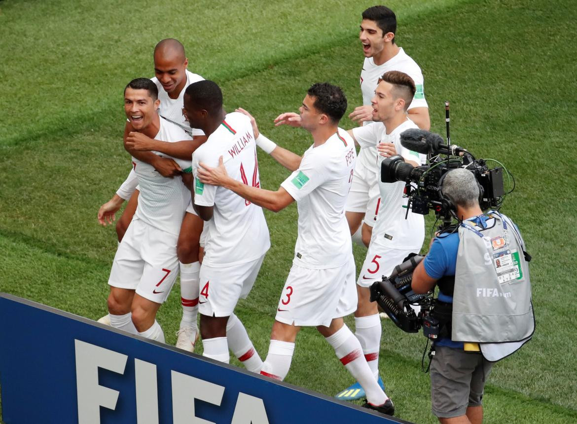 Portugal vs. Marruecos - Cristiano Ronaldo - Mundial de Rusia 2018 - Reuters