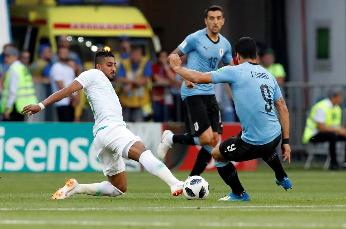 Uruguay vs. Arabia - Mundial de Rusia 2018 - Reuters