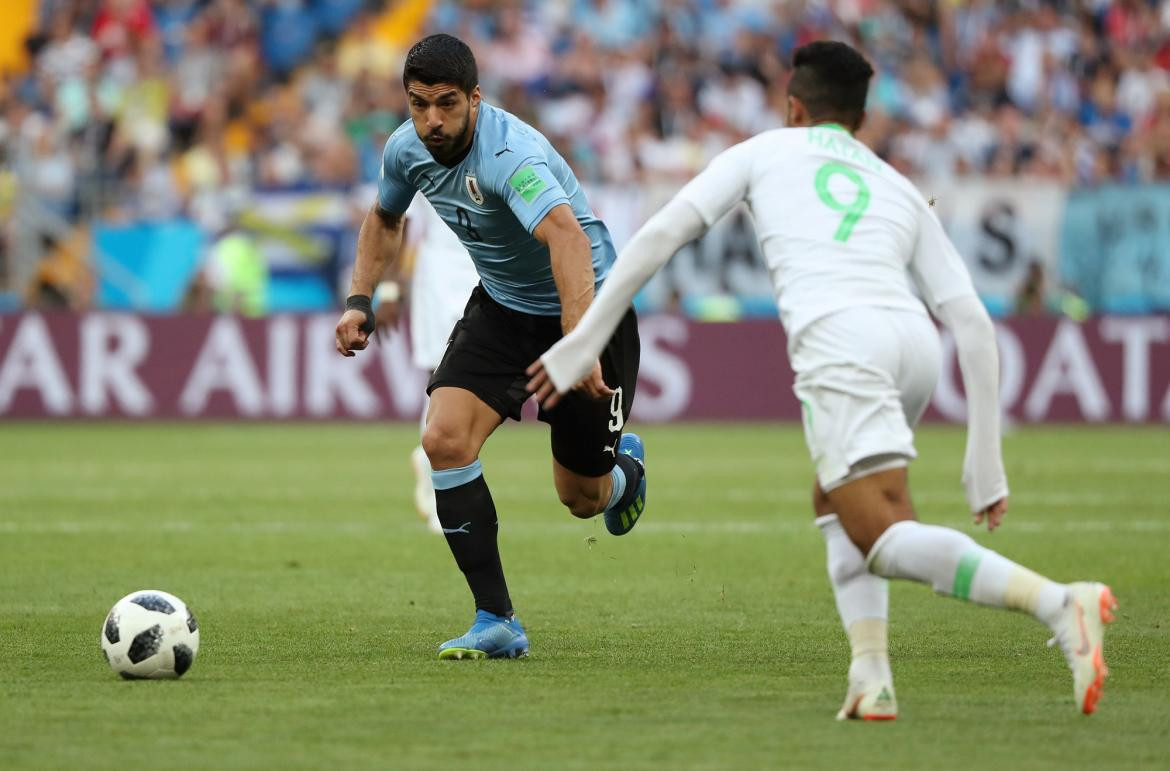 Uruguay vs. Arabia - Suárez - Mundial de Rusia 2018 - Reuters