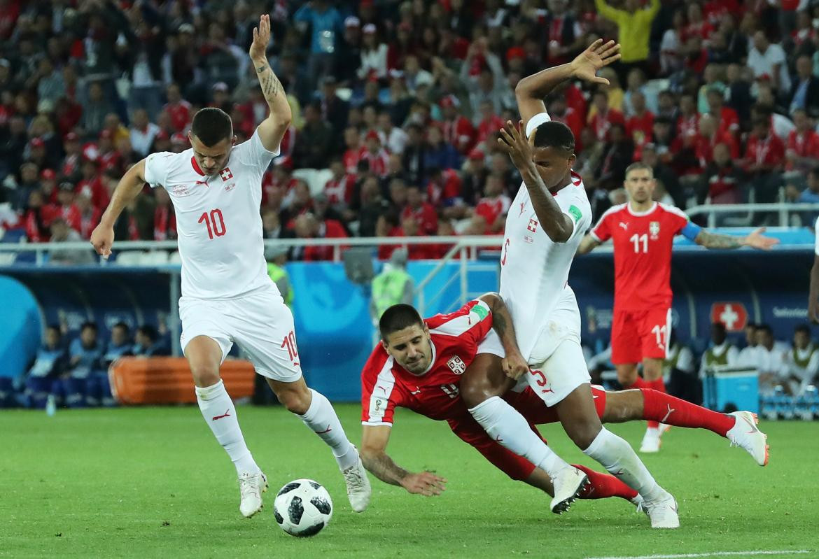 Mundial 2018: Suiza vs. Serbia(Reuters)