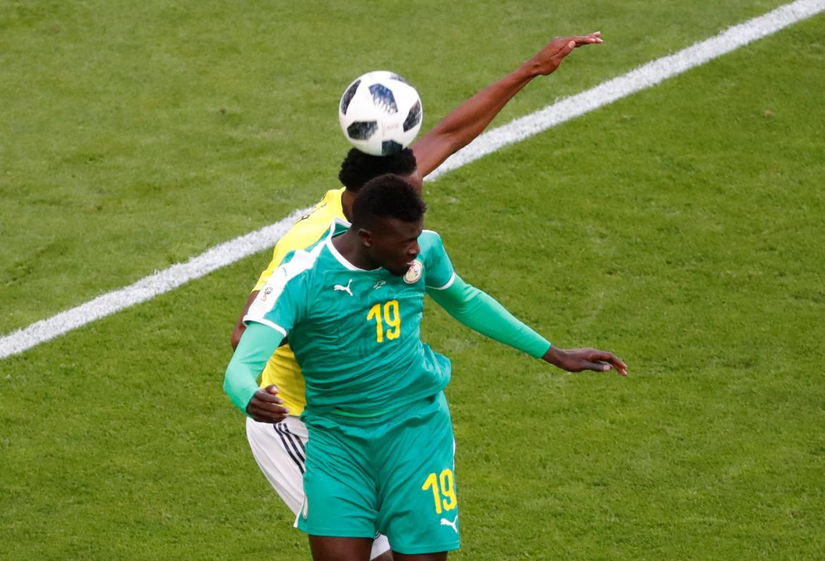 Mundial Rusia 2018: Colombia vs. Senegal (Reuters)