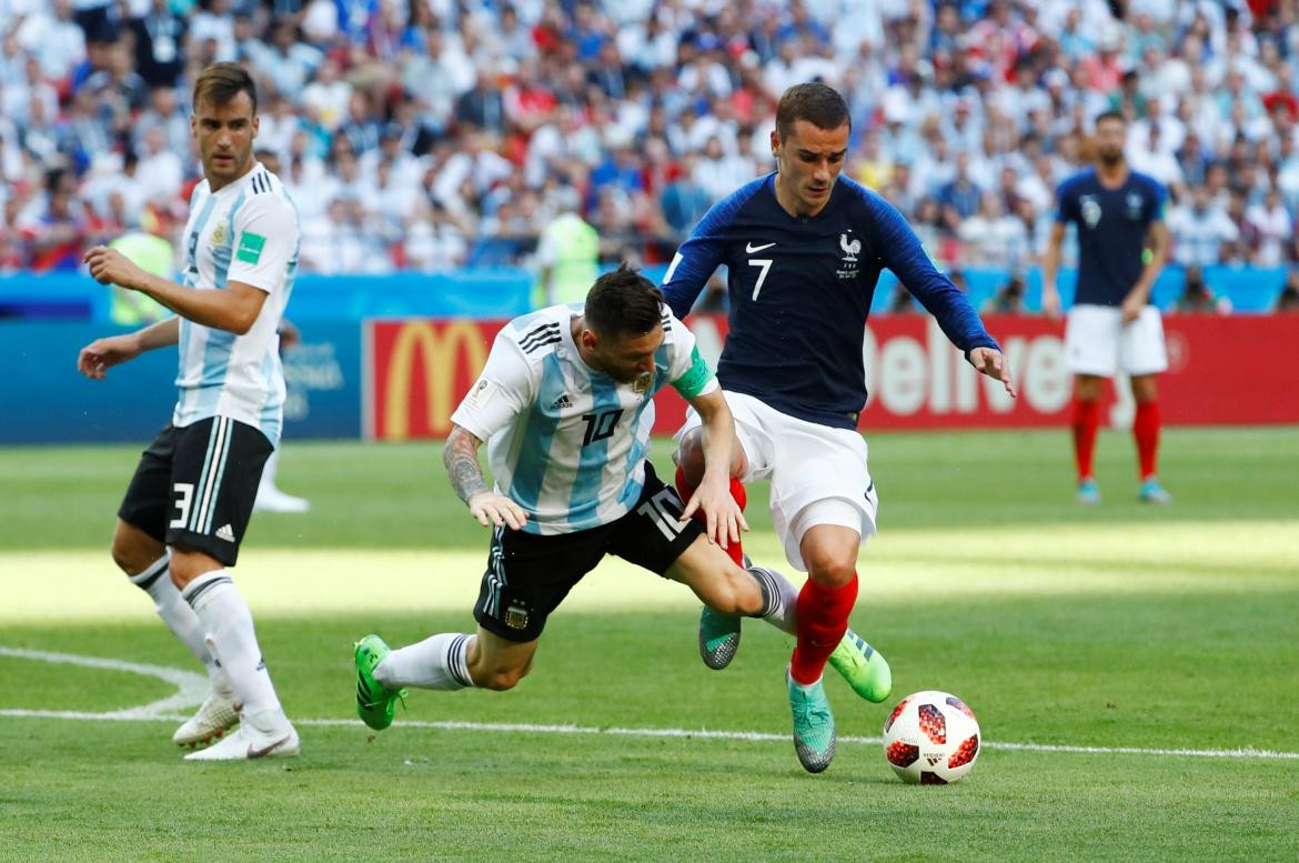 Messi, Mundial Rusia 2018, Francia vs. Argentina, Reuters