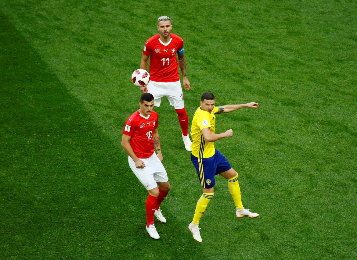 Mundial Rusia 2018: Suecia vs. Suiza (Reuters)