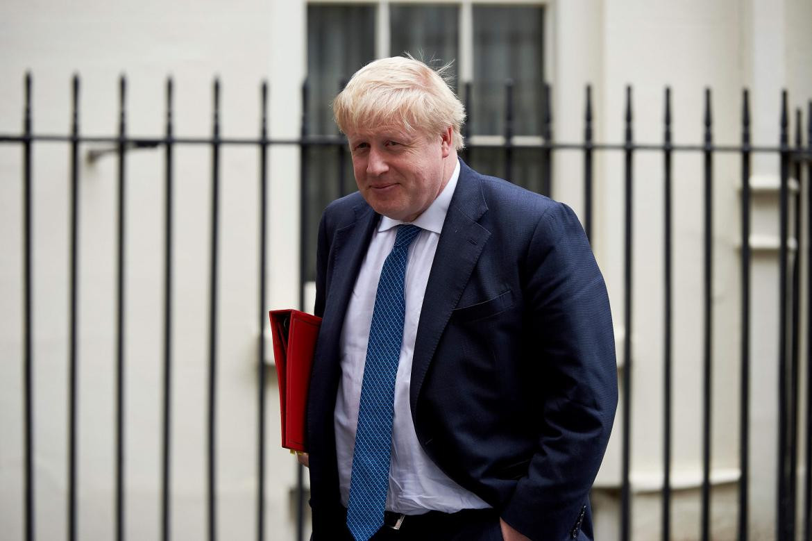 Boris Johnson - ministro de exteriores británico