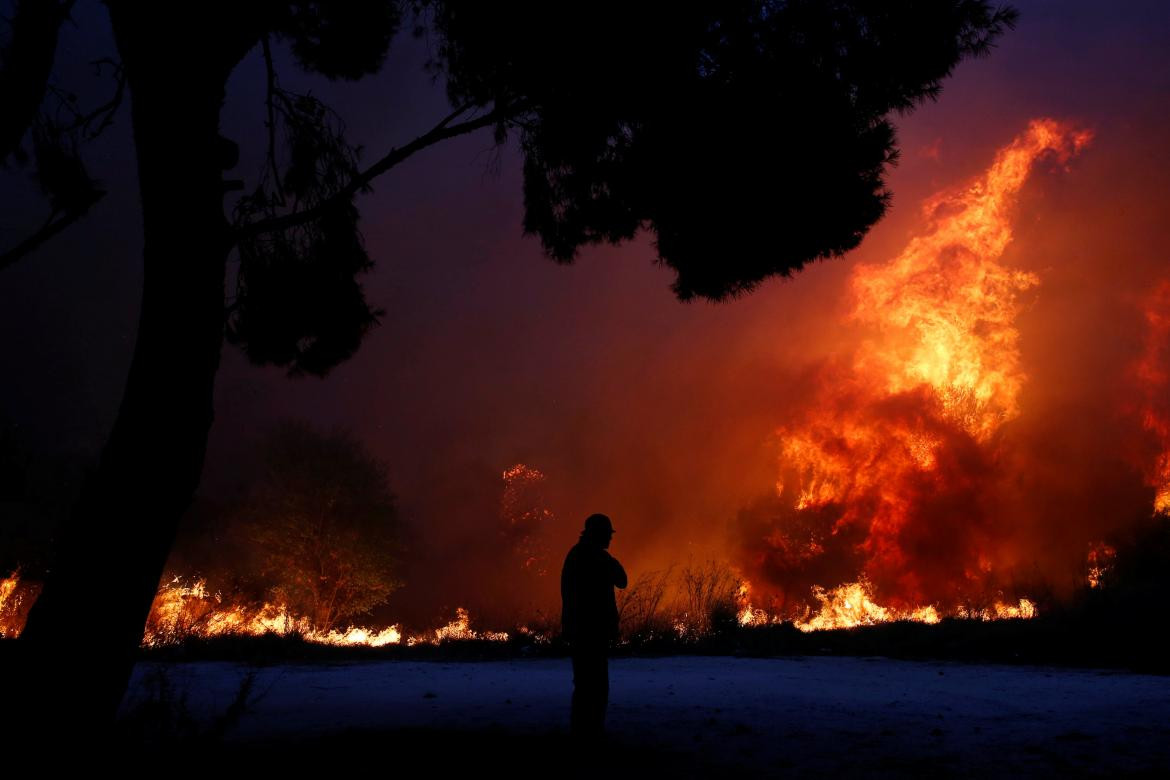 Incendios en Grecia (Reuters)