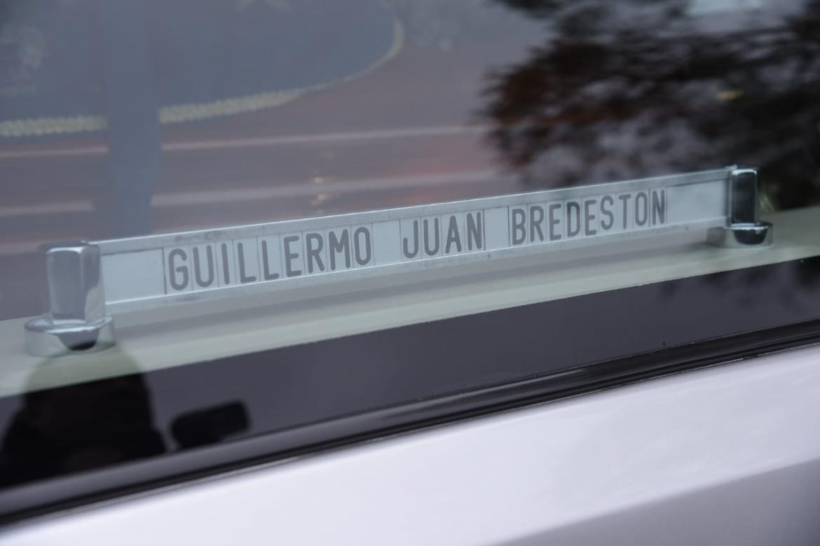 Último adiós a Guillermo Bredeston - imágenes