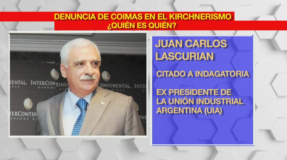 Juan Carlos Lascurian - Megacausa de coimas
