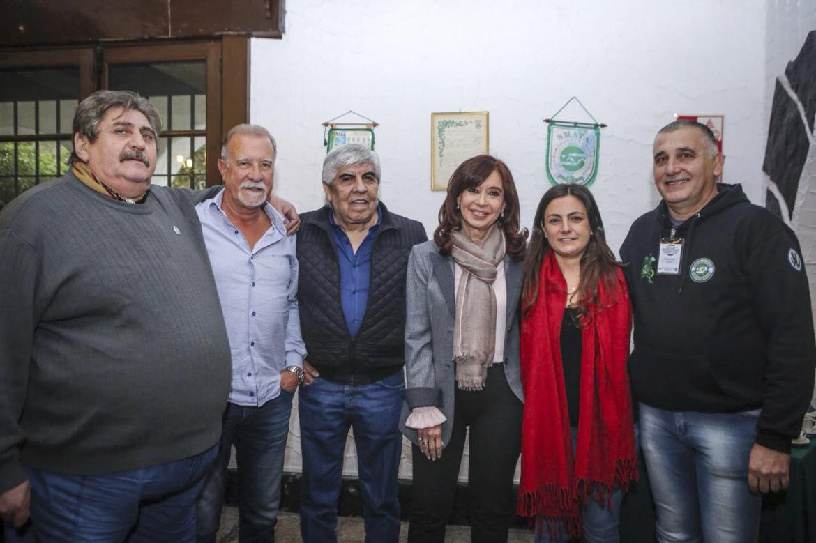 Cristina Kirchner - Hugo Moyano - SMATA - NA