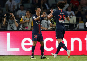 Supercopa Francia: PSG goleó en la final al Monaco con doblete de Di María 