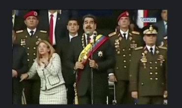 Video: así fue el momento del atentado contra Maduro