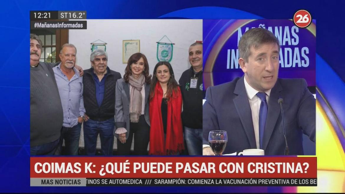 Cuadernos de corrupción K - el caso Cristina Kirchner, Canal 26