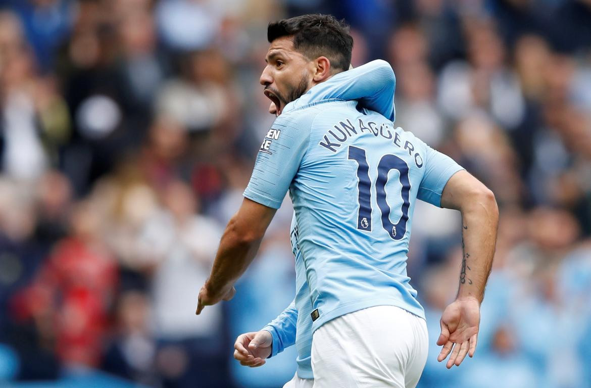 Manchester City - Agüero Reuters