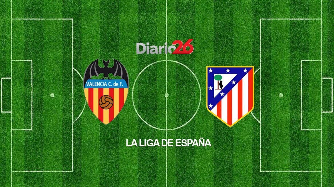Valencia vs. Atlético Madrid - La Liga de España 