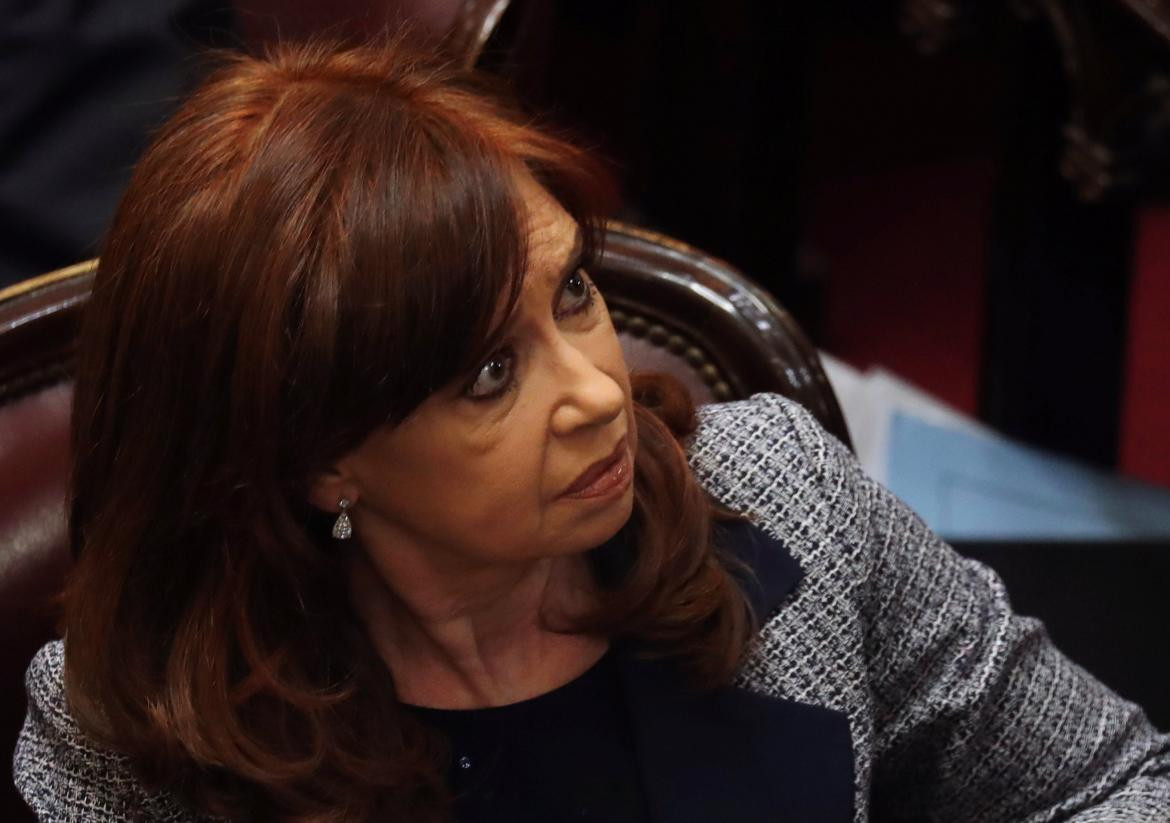 Cristina Kirchner en el Senado, Reuters