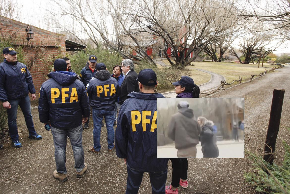 Incidentes durante allanamiento a la casa de Cristina Kirchner en El Calafate