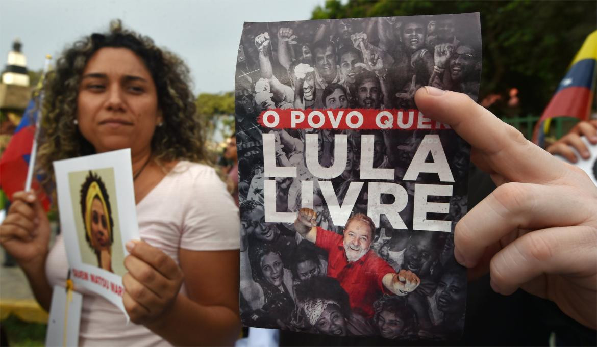 Lula preso en Brasil (NA)